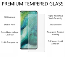Load image into Gallery viewer, OPPO Find X2 UV Glue Screen Protector Curved Tempered Glass Nano Optics
