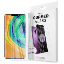 Load image into Gallery viewer, Huawei Mate 20 Pro UV Glue Screen Protector Curved Tempered Glass Nano Optics

