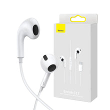 Load image into Gallery viewer, Baseus Earphones Encok C17 with Type-C Plug - White
