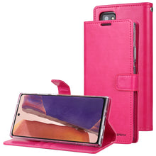 Load image into Gallery viewer, Samsung Galaxy Note 20 Mercury Goospery Blue Moon Diary Case
