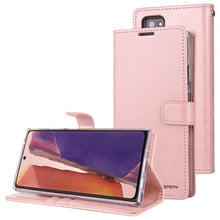Load image into Gallery viewer, Samsung Galaxy Note 20 Mercury Goospery Blue Moon Diary Case
