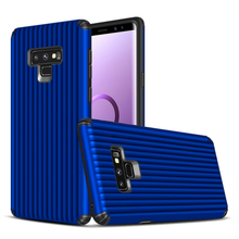 Load image into Gallery viewer, Samsung Galaxy Note 9 Metal Luggage Style Case
