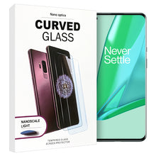 Load image into Gallery viewer, OnePlus 9 Pro UV Glue Screen Protector Curved Tempered Glass Nano Optics
