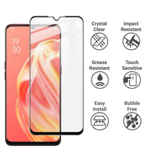 Load image into Gallery viewer, Oppo A91 10D Curved 9H Tempered Glass Screen Protector
