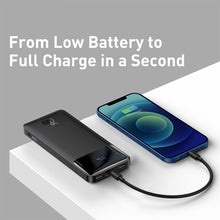 Load image into Gallery viewer, Baseus Bipow Digital Display Power Bank 10000mAh 20W-Black
