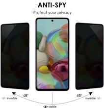 Load image into Gallery viewer, Samsung Galaxy A91 PRIVACY Screen Protector Anti-Spy Tempered Glass
