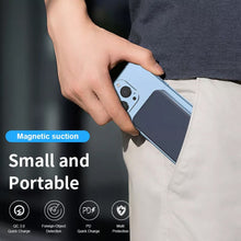Load image into Gallery viewer, iQuick Magnetic Wireless Charging Power Bank 5000mAh 15W - Black
