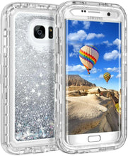 Load image into Gallery viewer, Samsung Galaxy S7 Liquid Glitter Shockproof Case
