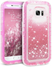 Load image into Gallery viewer, Samsung Galaxy S7 Liquid Glitter Shockproof Case
