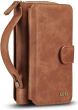 Load image into Gallery viewer, iPhone 13 / 13 Pro Max / Mini Leather Wallet Purse Card Holder Case

