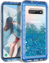Load image into Gallery viewer, Samsung Galaxy S10 Plus Liquid Glitter Shockproof Case
