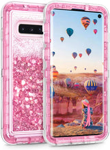 Load image into Gallery viewer, Samsung Galaxy S10e Liquid Glitter Shockproof Case

