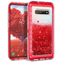 Load image into Gallery viewer, Samsung Galaxy S10 Plus Liquid Glitter Shockproof Case
