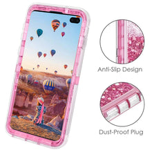 Load image into Gallery viewer, Samsung Galaxy S10 Plus Liquid Glitter Shockproof Case
