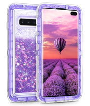 Load image into Gallery viewer, Samsung Galaxy S10 Plus Liquid Glitter Shockproof Case
