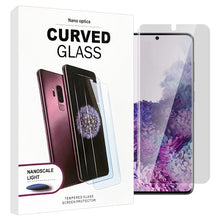 Load image into Gallery viewer, Samsung Galaxy S20+ PLUS Privacy Screen Protector UV GLUE Tempered Glass Nano Optics
