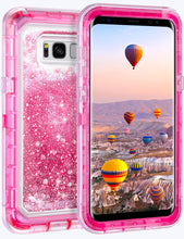Load image into Gallery viewer, Samsung Galaxy S8 Liquid Glitter Shockproof Case

