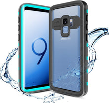 Load image into Gallery viewer, Samsung Galaxy S9 Shellbox Extreme Waterproof Dot Kickstand Case
