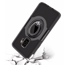 Load image into Gallery viewer, Samsung Galaxy S9 Magnetic Ring Holder Kickstand Case
