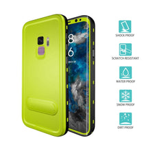 Load image into Gallery viewer, Samsung Galaxy S9 Plus Shellbox Extreme Waterproof Dot Kickstand Case
