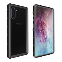 Load image into Gallery viewer, Samsung Galaxy Note 10 Shellbox Extreme Waterproof Clear Dot Case
