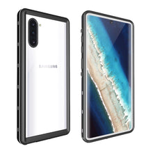 Load image into Gallery viewer, Samsung Galaxy Note 10 Shellbox Extreme Waterproof Clear Dot Case
