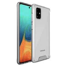 Load image into Gallery viewer, Samsung Galaxy A91 Space Collection Military Grade Drop Protection Case - Clear
