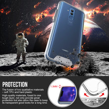Load image into Gallery viewer, Huawei Mate 20 Lite Space Collection Military Grade Drop Protection Case - Clear
