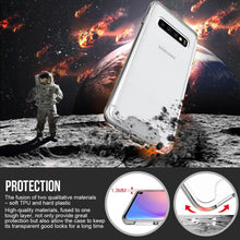 Load image into Gallery viewer, Samsung Galaxy S10 Space Collection Military Grade Drop Protection Case - Clear

