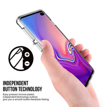 Load image into Gallery viewer, Samsung Galaxy S10 Space Collection Military Grade Drop Protection Case - Clear

