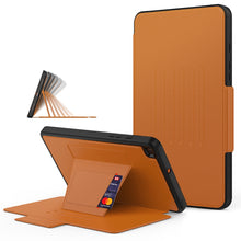 Load image into Gallery viewer, Samsung Galaxy Tab A 8.0 (2019) Card-Holder Full Body Protection Flip Case - Brown
