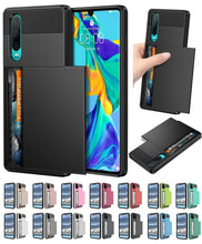 Load image into Gallery viewer, Huawei P30 Verus Card Slide Case
