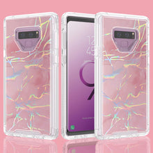 Load image into Gallery viewer, Samsung Galaxy Note 9 Marble Hybrid Armor Case
