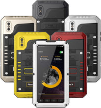 Load image into Gallery viewer, iPhone X IP68 Waterproof Heavy Duty Protection Case - Red

