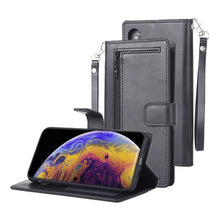 Load image into Gallery viewer, iPhone X / XS Mercury Goospery Detachable Diary Wallet Case
