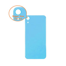 Load image into Gallery viewer, Rear Glass Replacement with Bigger Size Camera Hole Carving for iPhone XR - Blue
