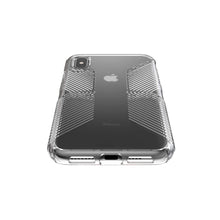 Load image into Gallery viewer, iPhone XS Max Speck Presidio Perfect-Clear With Grips Case
