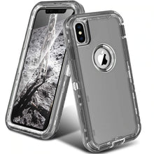 Load image into Gallery viewer, iPhone XS Max Transparent ShockProof Heavy Duty Clear Case
