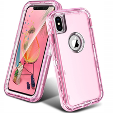 Load image into Gallery viewer, iPhone X / XS Transparent ShockProof Heavy Duty Clear Case
