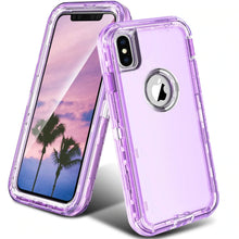 Load image into Gallery viewer, iPhone XS Max Transparent ShockProof Heavy Duty Clear Case
